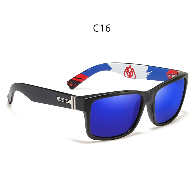 KDEAM Polarized Sport Sunglasses – TR90 Frame UV400 Eyewear for Men & Women | Outdoor Driving & Fishing Shades