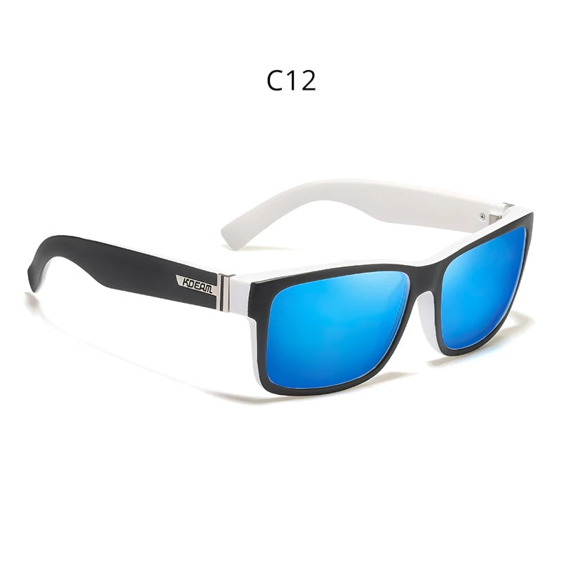 KDEAM Polarized Sport Sunglasses – TR90 Frame UV400 Eyewear for Men & Women | Outdoor Driving & Fishing Shades