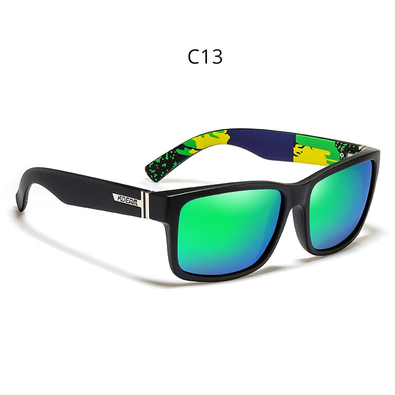 KDEAM Polarized Sport Sunglasses – TR90 Frame UV400 Eyewear for Men & Women | Outdoor Driving & Fishing Shades