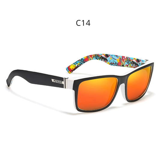KDEAM Polarized Sport Sunglasses – TR90 Frame UV400 Eyewear for Men & Women | Outdoor Driving & Fishing Shades