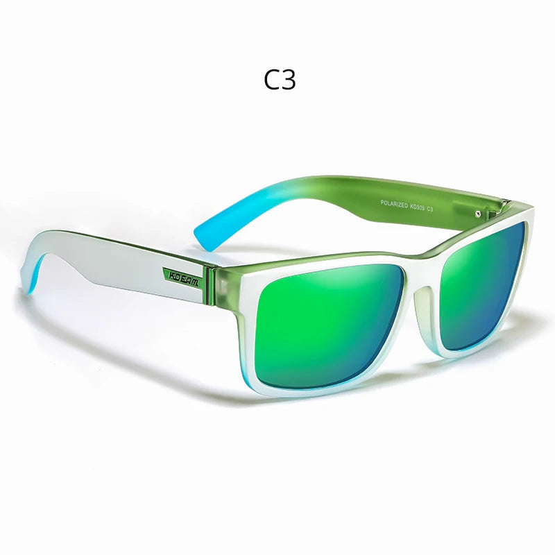 KDEAM Polarized Sport Sunglasses – TR90 Frame UV400 Eyewear for Men & Women | Outdoor Driving & Fishing Shades