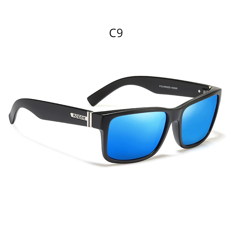 KDEAM Polarized Sport Sunglasses – TR90 Frame UV400 Eyewear for Men & Women | Outdoor Driving & Fishing Shades