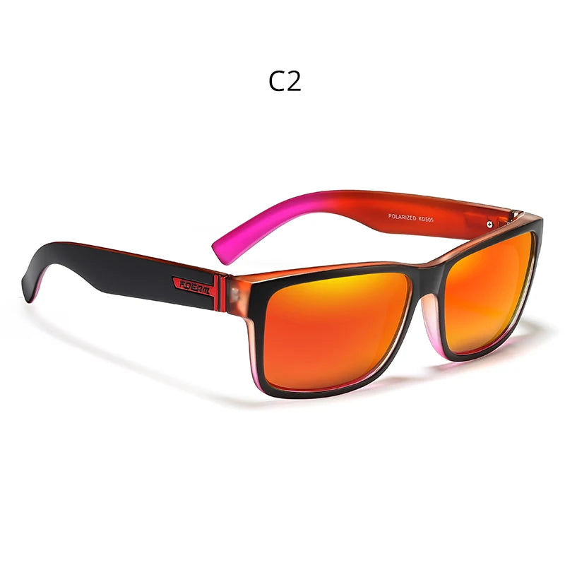 KDEAM Polarized Sport Sunglasses – TR90 Frame UV400 Eyewear for Men & Women | Outdoor Driving & Fishing Shades