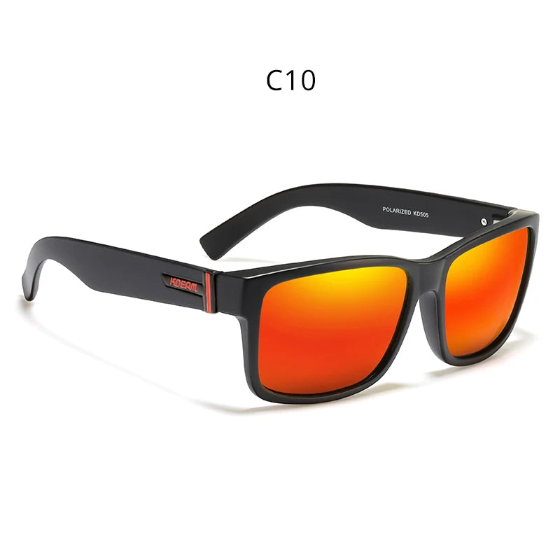 KDEAM Polarized Sport Sunglasses – TR90 Frame UV400 Eyewear for Men & Women | Outdoor Driving & Fishing Shades