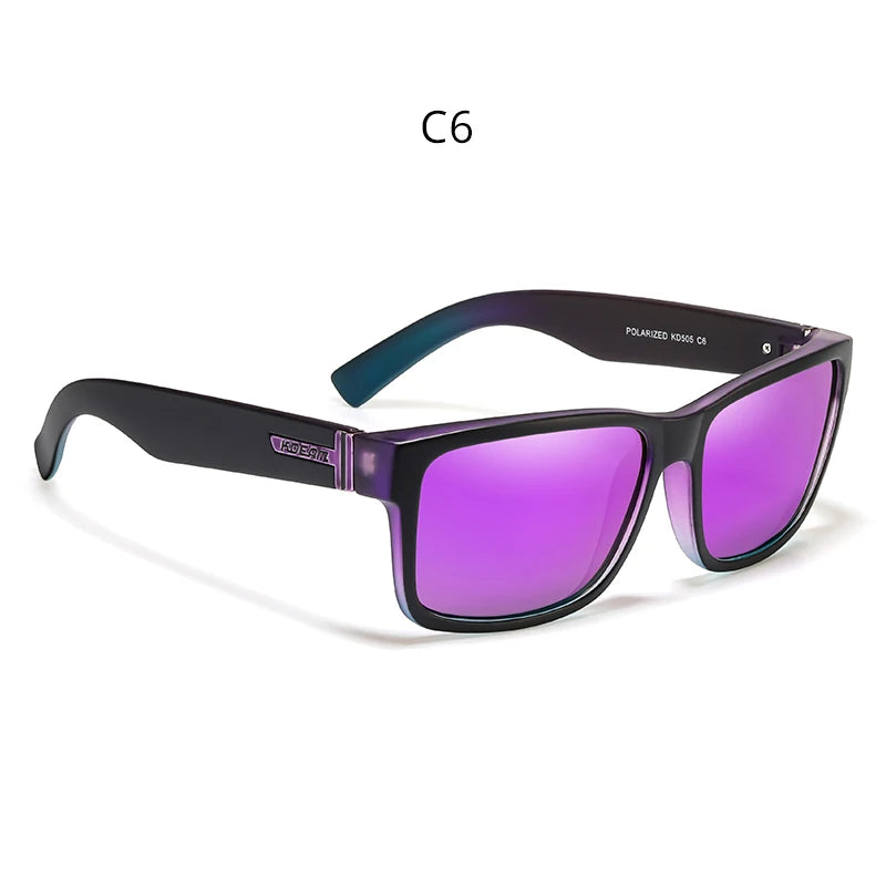 KDEAM Polarized Sport Sunglasses – TR90 Frame UV400 Eyewear for Men & Women | Outdoor Driving & Fishing Shades