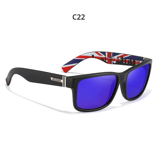 KDEAM KD505 Polarized Square Sunglasses – UV400 Sport Eyewear for Men & Women
