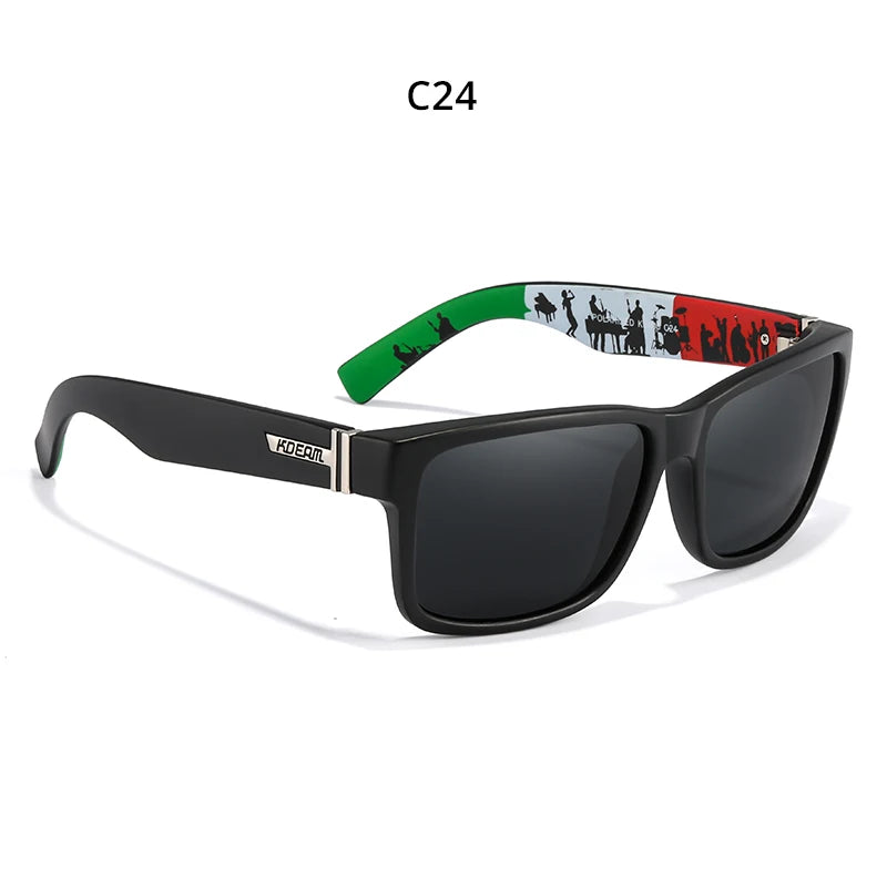KDEAM KD505 Polarized Square Sunglasses – UV400 Sport Eyewear for Men & Women