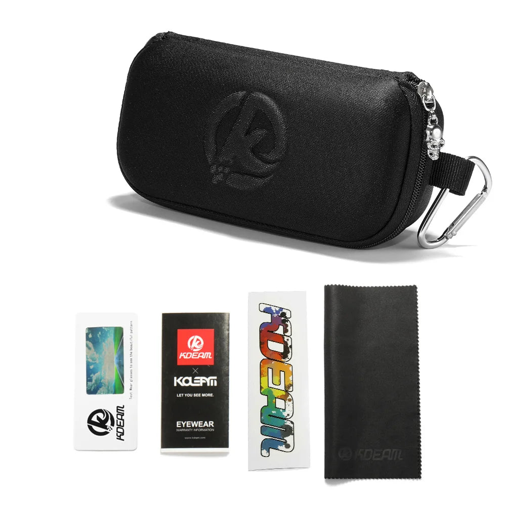 KDEAM ExecutiveDrive™ Polarized Full-Rim Sunglasses – UV400 TR90 Active Driving Eyewear