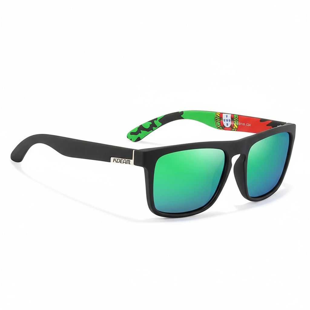 KDEAM ClassicEdge™ Polarized Sunglasses – UV400 Anti-Reflective Unisex Shades