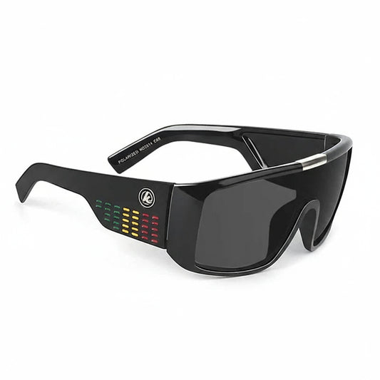 KDEAM Drift™ Polarized Wrap Shield Sunglasses – UV400 Outdoor Sports Eyewear