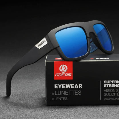 KDEAM TrailForge™ Polarized Outdoor Sports Sunglasses – UV400 Anti-Reflective Performance Eyewear