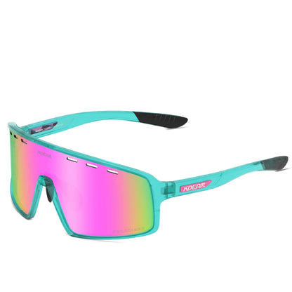 KDEAM AeroRide™ Polarized Cycling Sunglasses – UV400 TR90 Performance Eyewear
