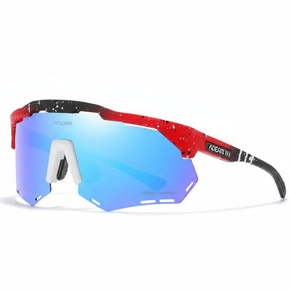 KDEAM SpeedShield™ Pro Cycling Sunglasses – Polarized UV400 TR90 Performance Wrap