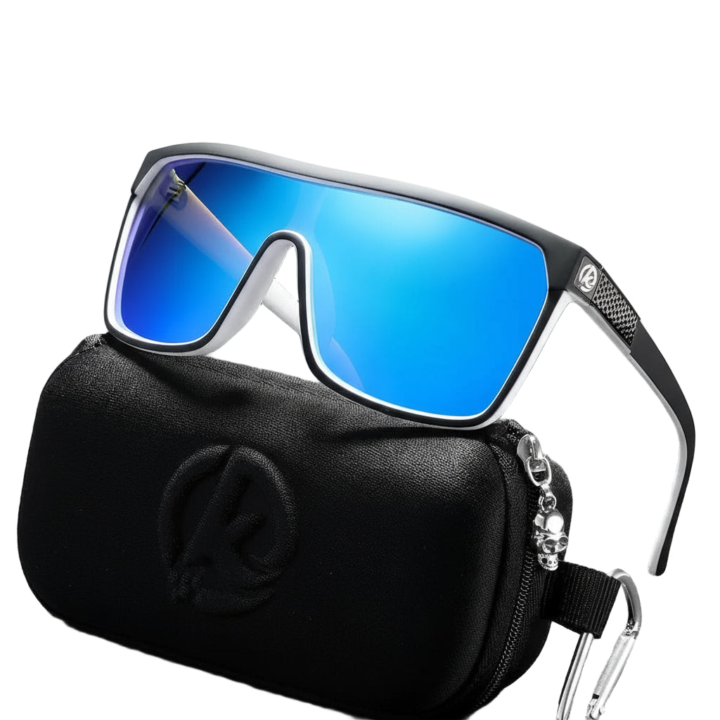 KDEAM ShieldMaster™ Polarized One-Piece Shield Sunglasses – UV400 Outdoor Sports Eyewear