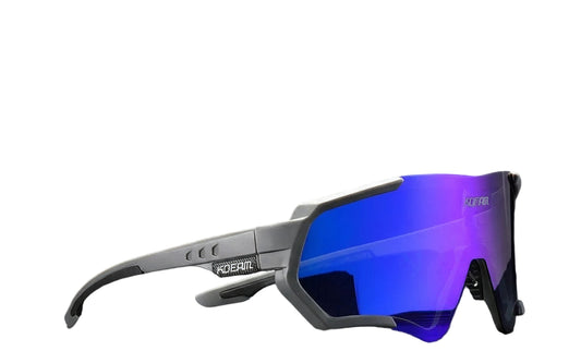 KDEAM Glide™ Polarized Sports Sunglasses – UV400 TR90 Wrap-Goggle Eyewear
