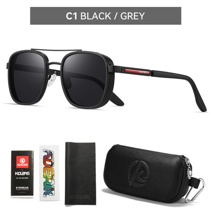 KDEAM ExecutiveDrive™ Polarized Full-Rim Sunglasses – UV400 TR90 Active Driving Eyewear