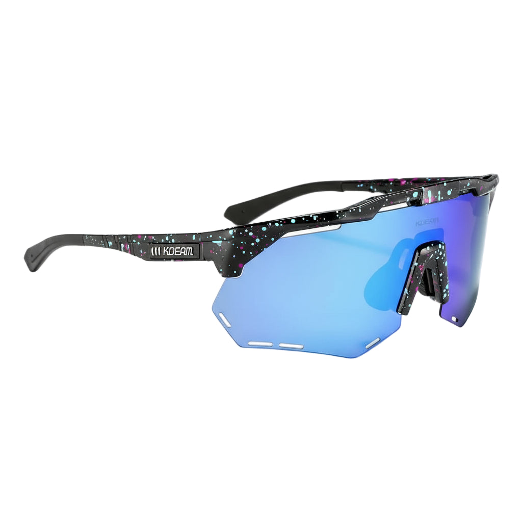 KDEAM SpeedShield™ Pro Cycling Sunglasses – Polarized UV400 TR90 Performance Wrap
