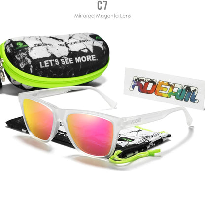 KDEAM DriftLite™ Polarized Sunglasses – UV400 TR90 Outdoor Fishing & Active Eyewear