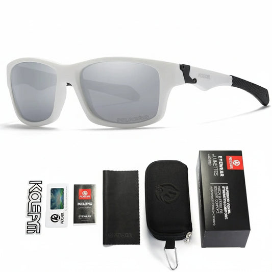 KDEAM Apex™ Polarized Sports Sunglasses – UV400 TR90 “Unbreakable” Outdoor Eyewear